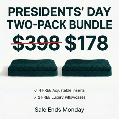President's Day 2-Pack Bundle (2 Pillows)